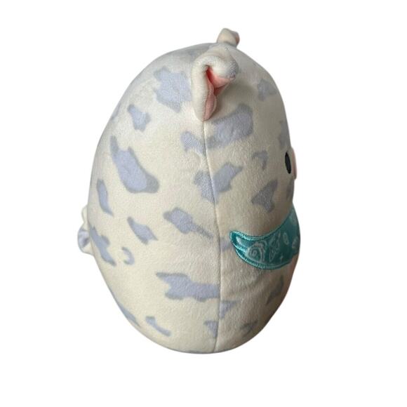 NEW Squishmallow ROSIE PIG Blue Bandana 2020 Soft Plush Easter Stuffed Animal 8" - Picture 6 of 7
